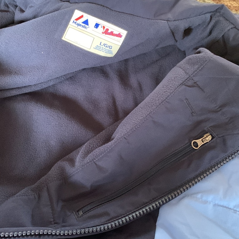 TAMPA BAY RAYS Majestic Men’s Size Large Coat - Picture 7 of 8